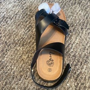 New sandals never been worn
